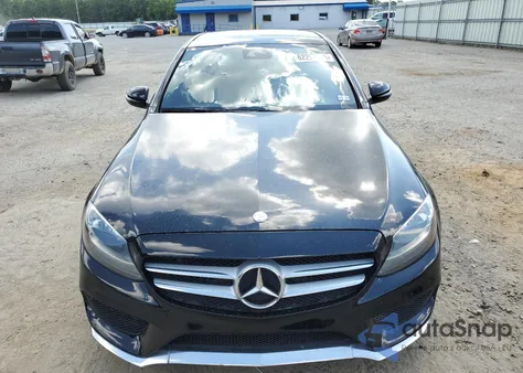 2017 Mercedes-Benz C 300 from USA, damaged, VIN 55SWF4JB4HU203985